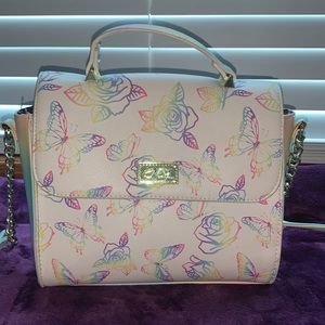Betsey Johnson ombré butterfly crossbody